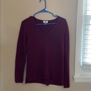 Burgundy Old Navy Sweater